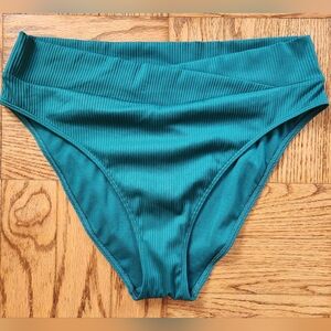 Teal Hollister Bikini Bottoms